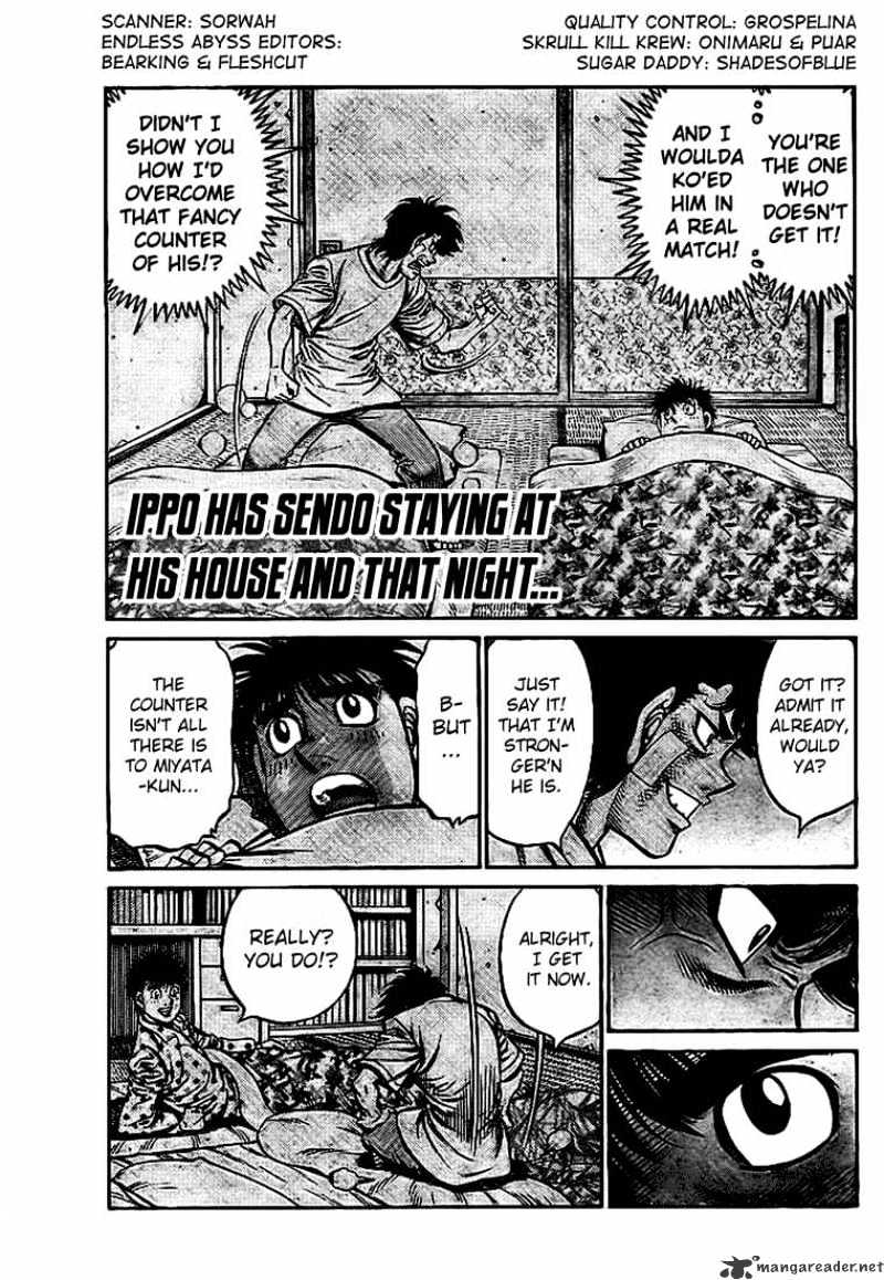 Hajime no Ippo – The First Step chapter 814 page 1