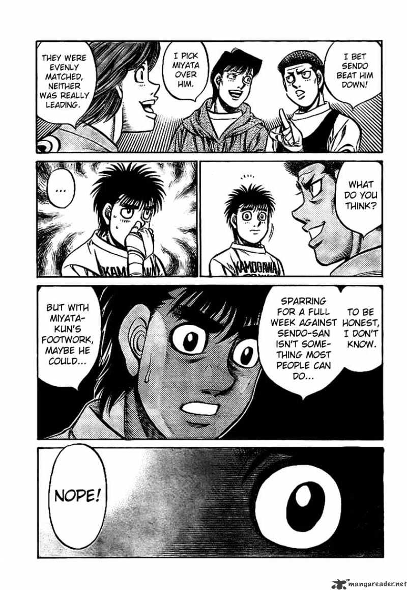 Hajime no Ippo – The First Step chapter 814 page 9