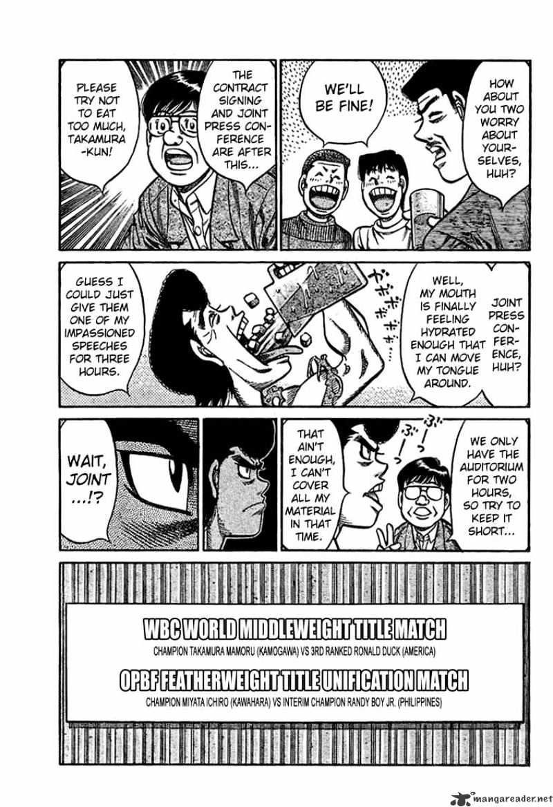 Hajime no Ippo – The First Step chapter 816 page 11