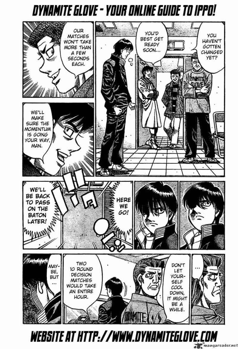 Hajime no Ippo – The First Step chapter 817 page 8