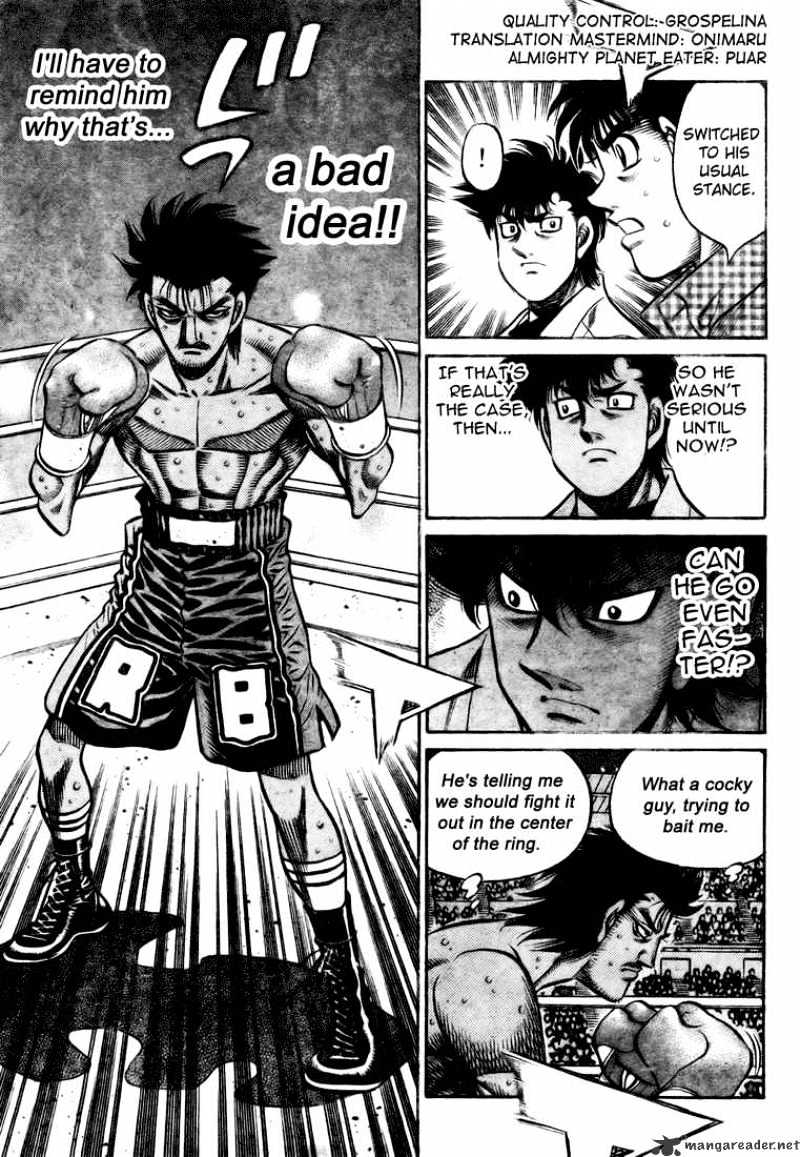 Hajime no Ippo – The First Step chapter 823 page 5