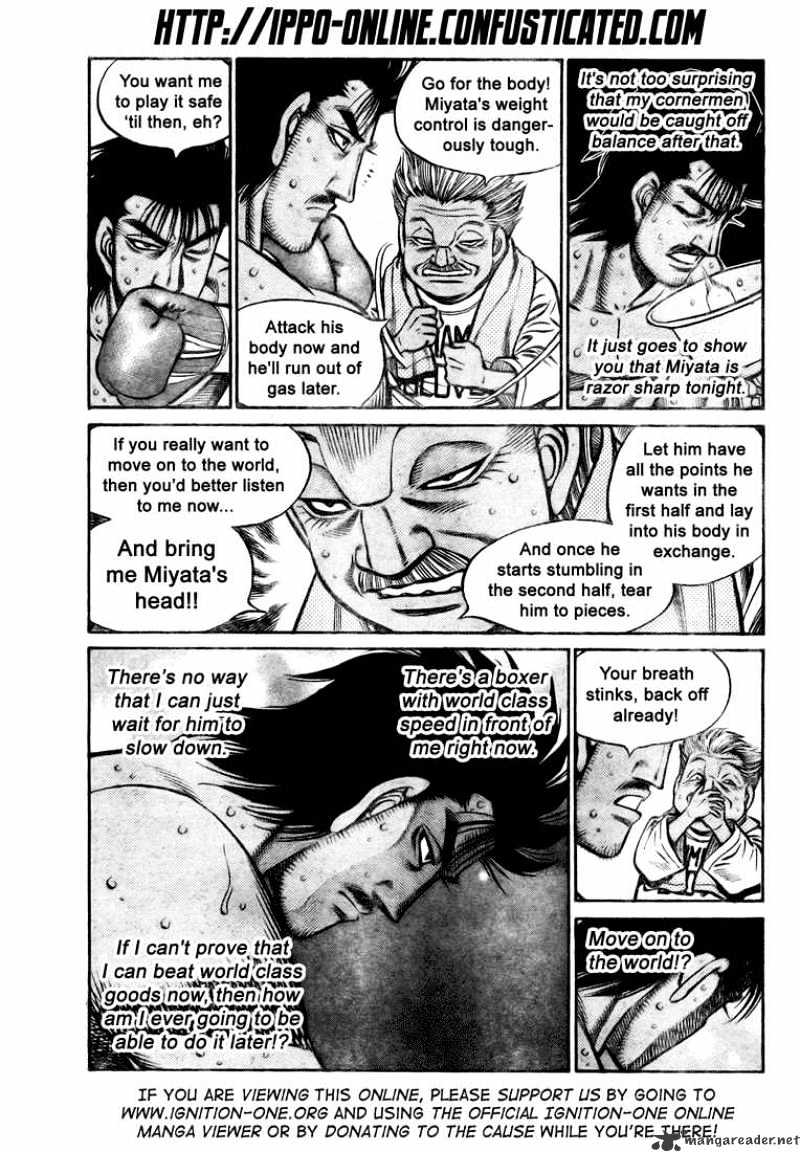 Hajime no Ippo – The First Step chapter 824 page 3