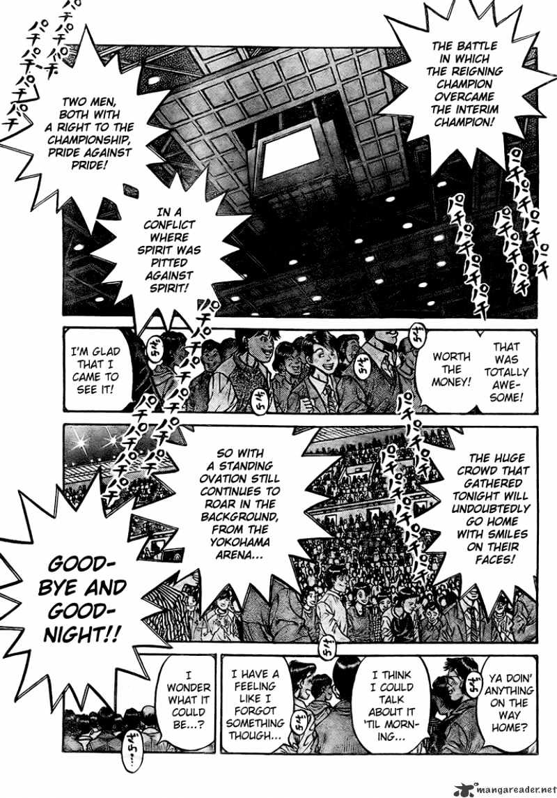 Hajime no Ippo – The First Step chapter 847 page 5