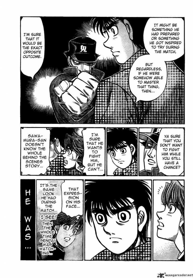 Hajime no Ippo – The First Step chapter 847 page 9