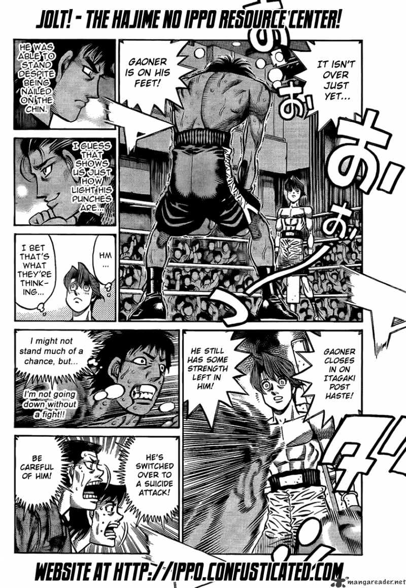Hajime no Ippo – The First Step chapter 852 page 12