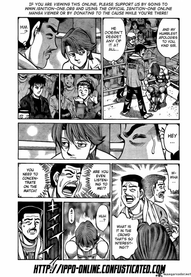 Hajime no Ippo – The First Step chapter 852 page 3