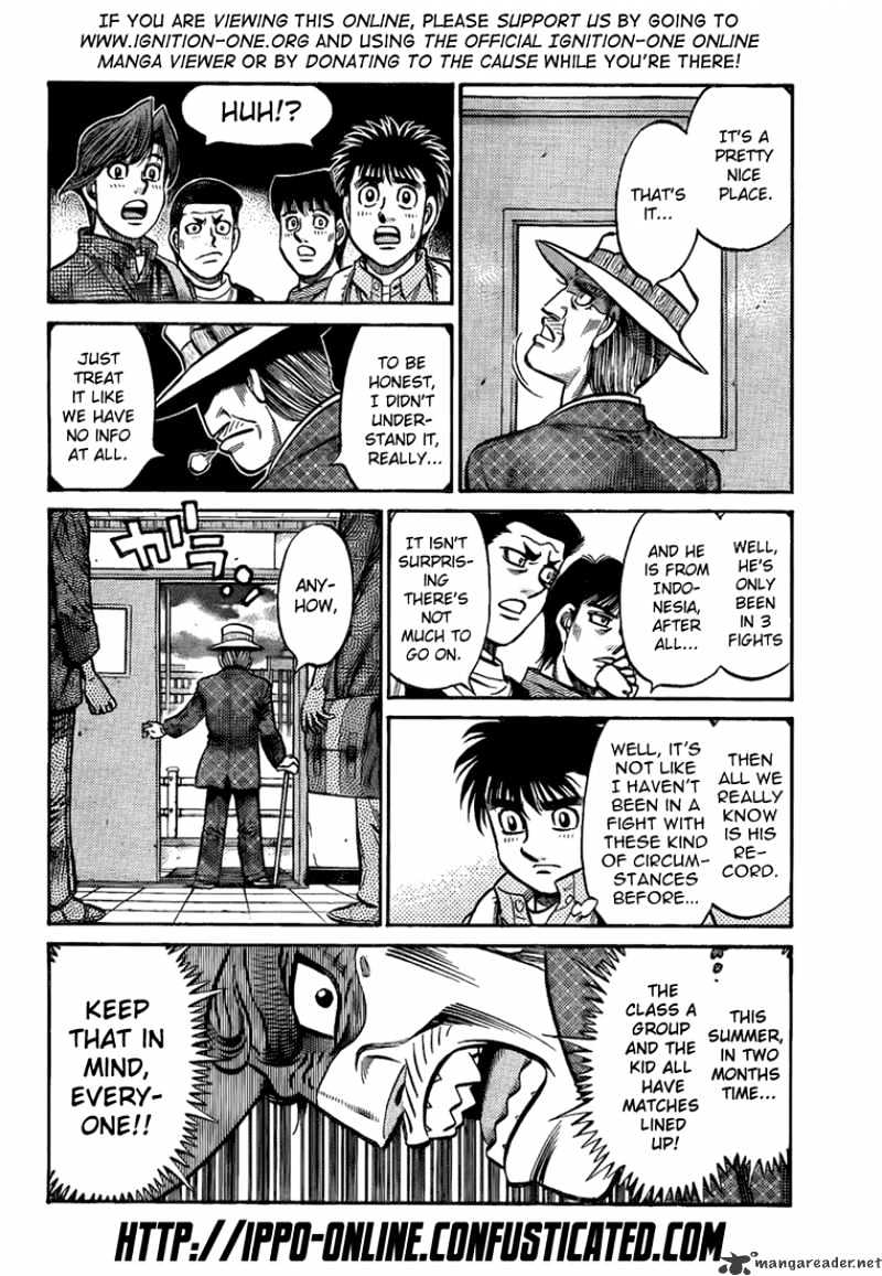 Hajime no Ippo – The First Step chapter 857 page 2