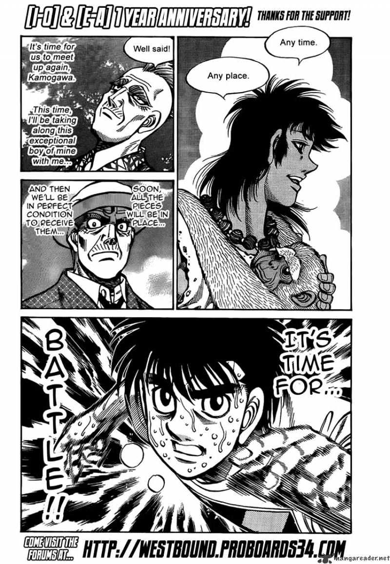 Hajime no Ippo – The First Step chapter 860 page 18