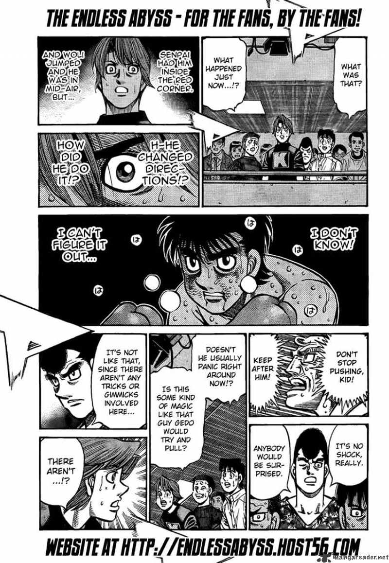 Hajime no Ippo – The First Step chapter 873 page 9