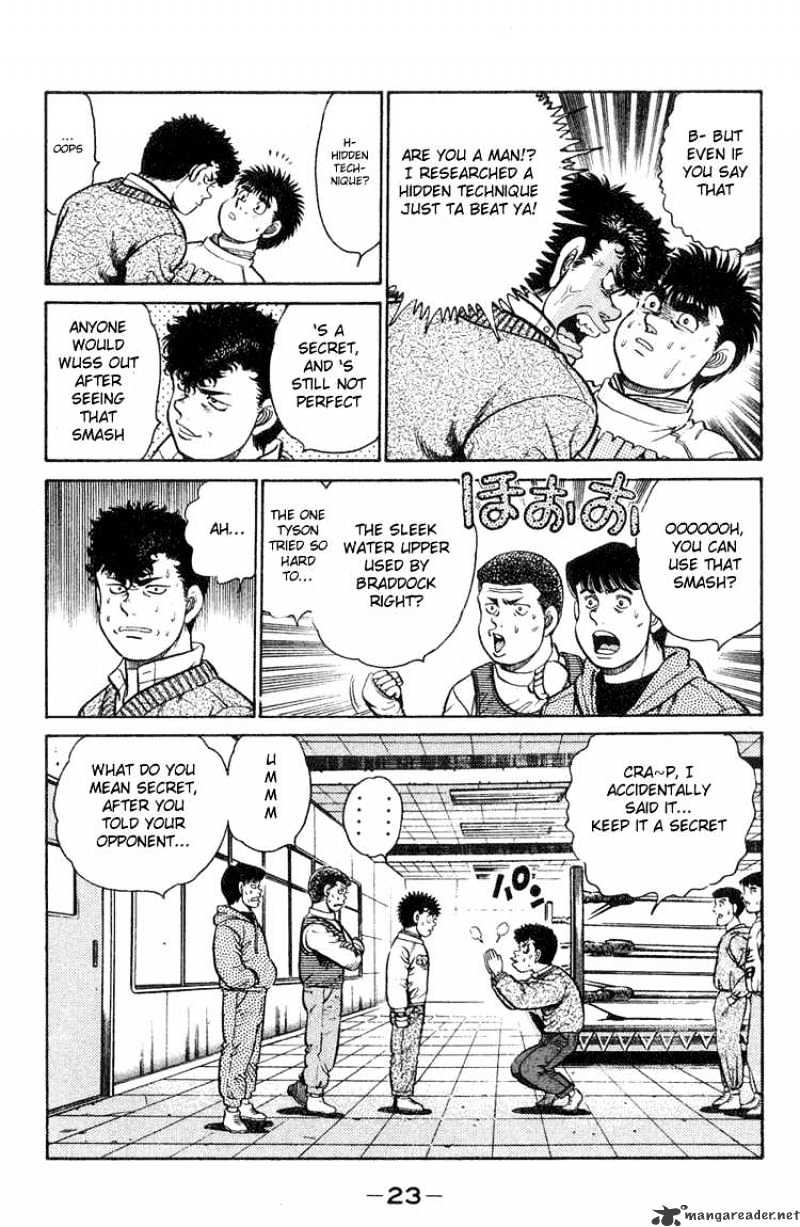 Hajime no Ippo – The First Step chapter 88 page 22