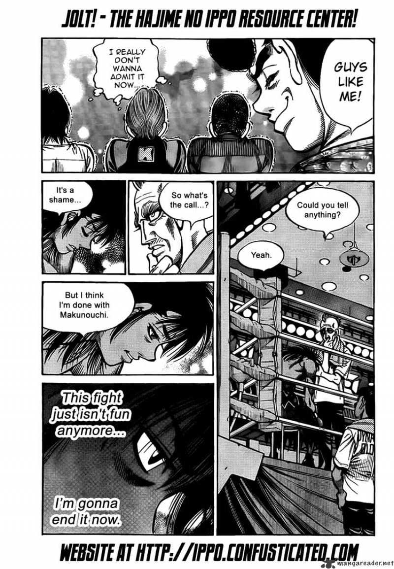 Hajime no Ippo – The First Step chapter 885 page 13