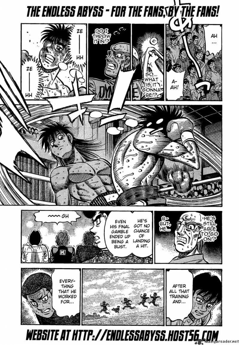 Hajime no Ippo – The First Step chapter 888 page 11