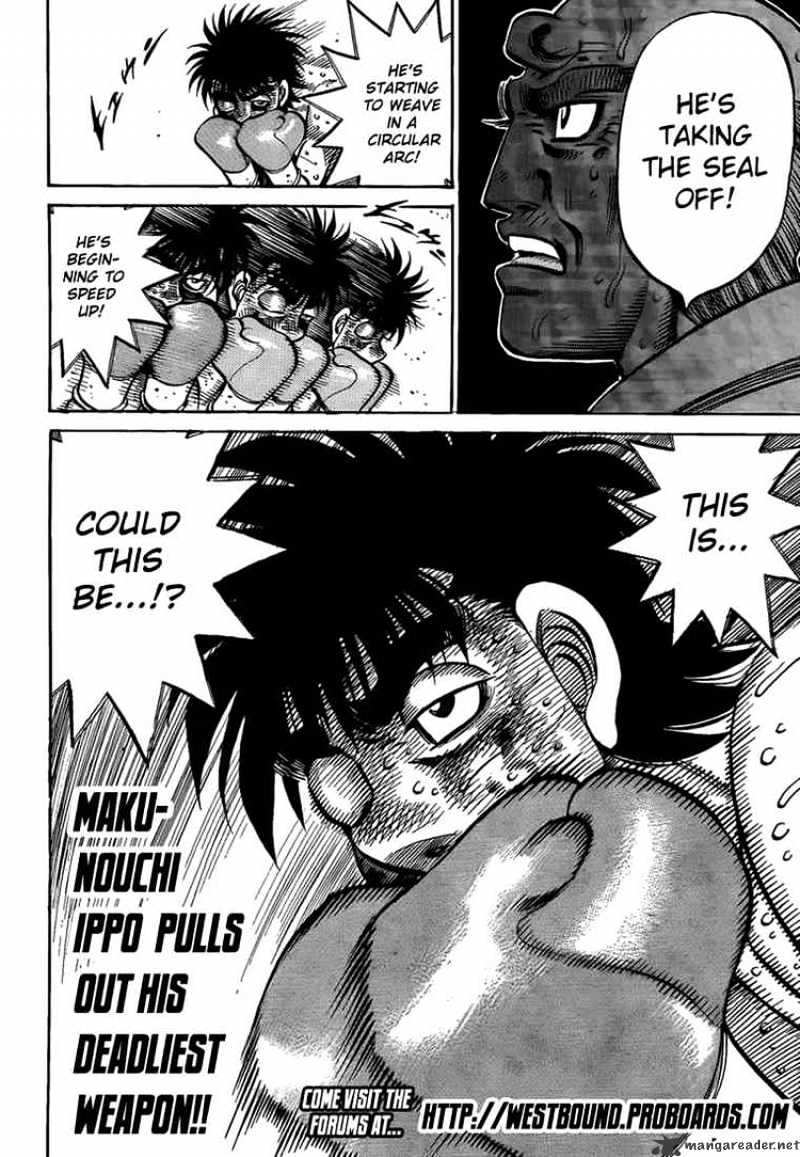 Hajime no Ippo – The First Step chapter 892 page 18