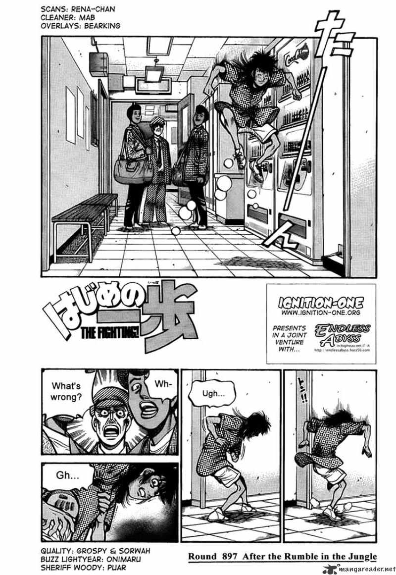 Hajime no Ippo – The First Step chapter 897 page 1