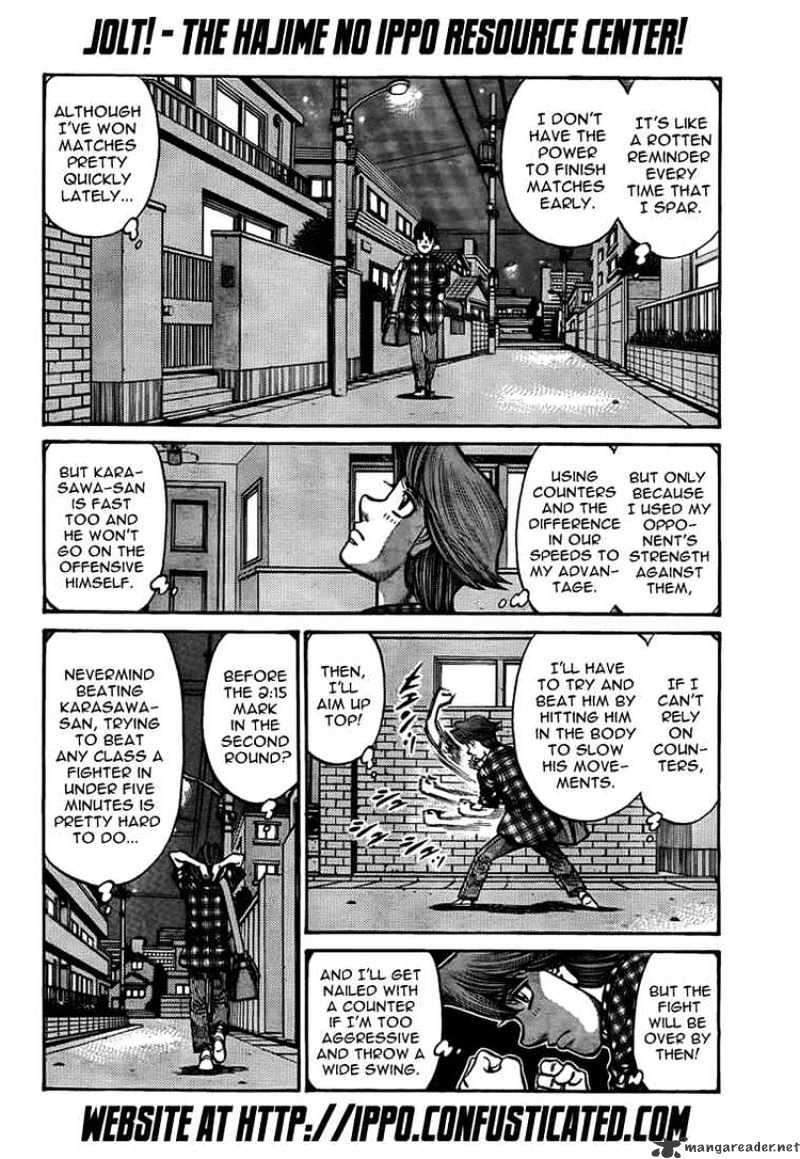 Hajime no Ippo – The First Step chapter 899 page 10