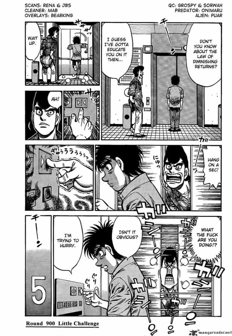 Hajime no Ippo – The First Step chapter 900 page 5
