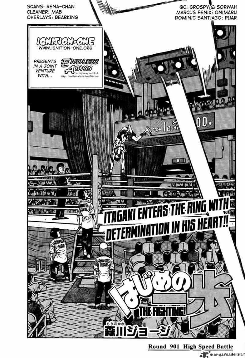 Hajime no Ippo – The First Step chapter 901 page 1