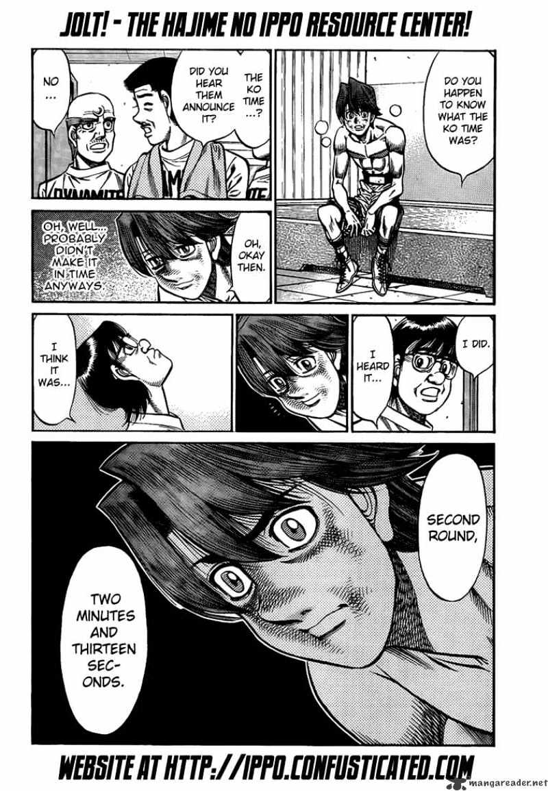 Hajime no Ippo – The First Step chapter 911 page 10