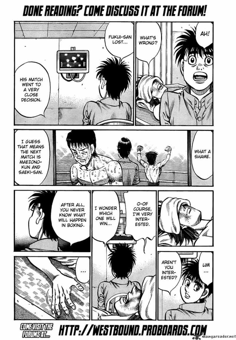 Hajime no Ippo – The First Step chapter 911 page 14