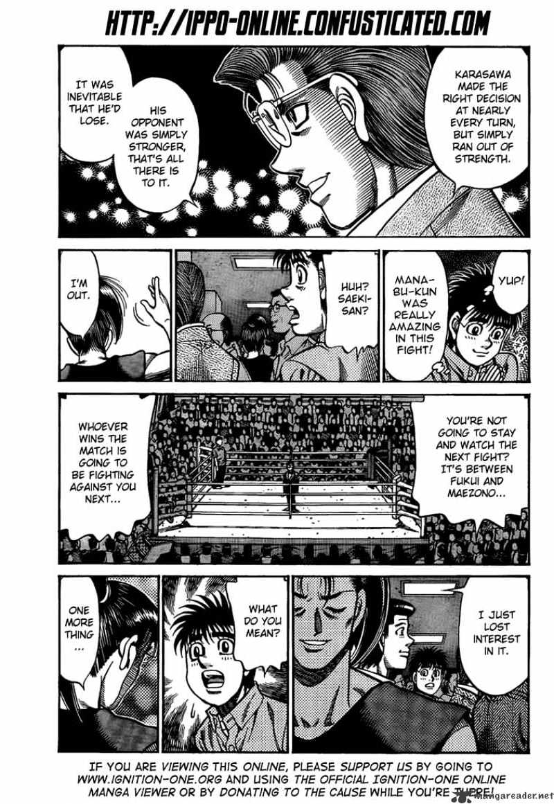 Hajime no Ippo – The First Step chapter 911 page 3