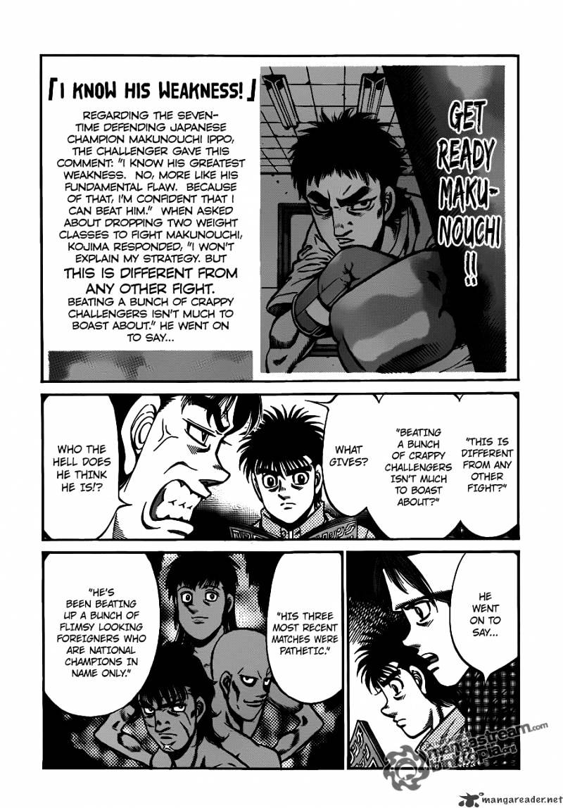 Hajime no Ippo – The First Step chapter 921 page 10