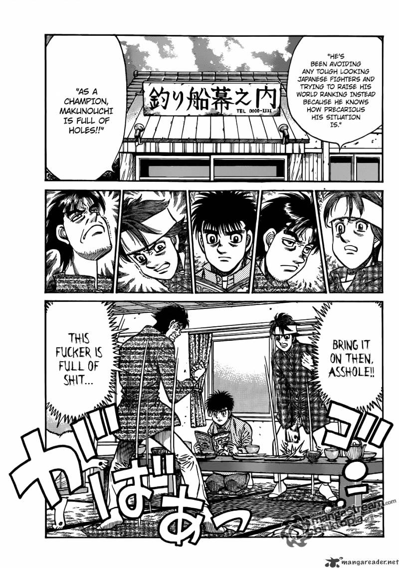 Hajime no Ippo – The First Step chapter 921 page 11