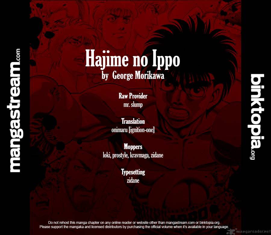 Hajime no Ippo – The First Step chapter 921 page 19