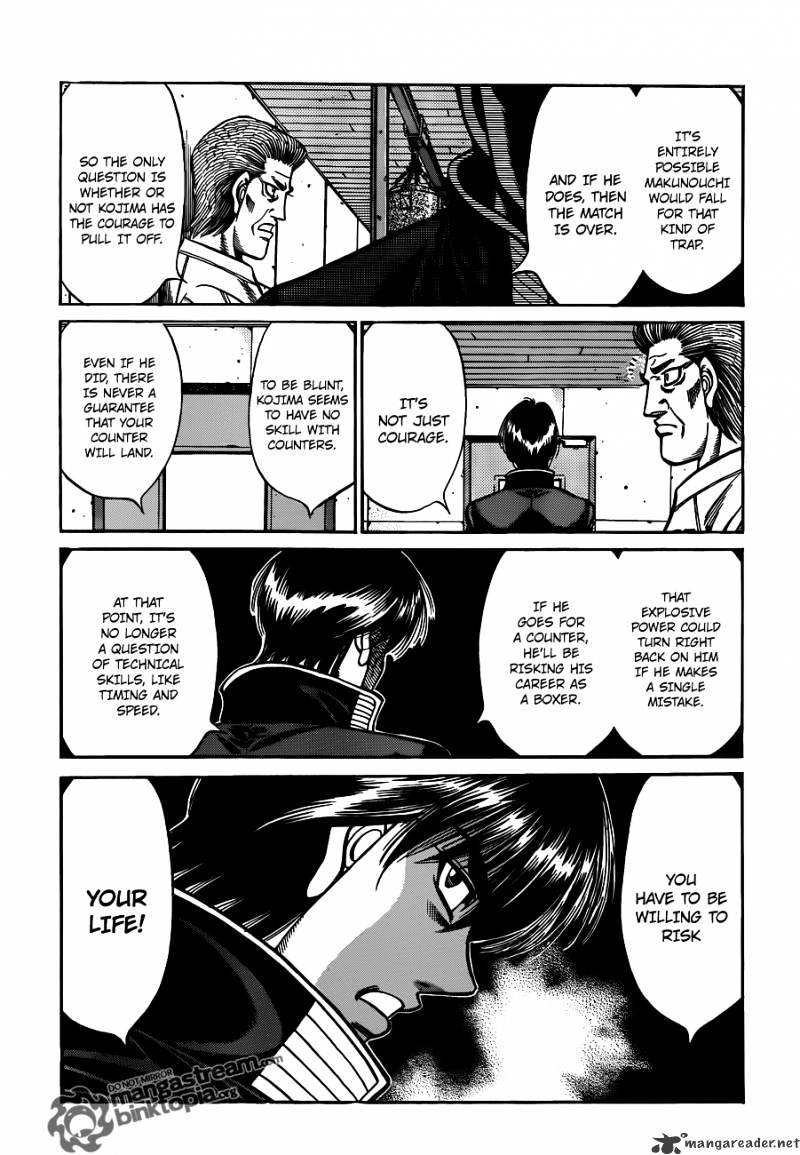 Hajime no Ippo – The First Step chapter 922 page 13