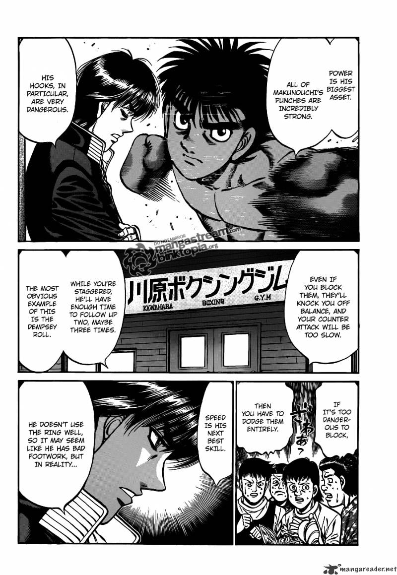 Hajime no Ippo – The First Step chapter 922 page 2