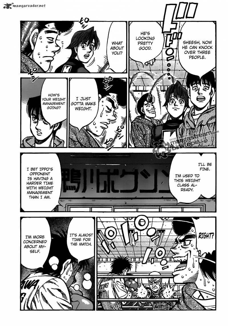 Hajime no Ippo – The First Step chapter 925 page 15