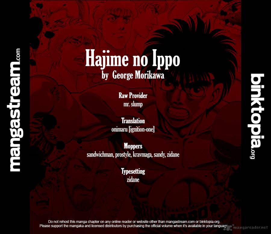 Hajime no Ippo – The First Step chapter 926 page 18