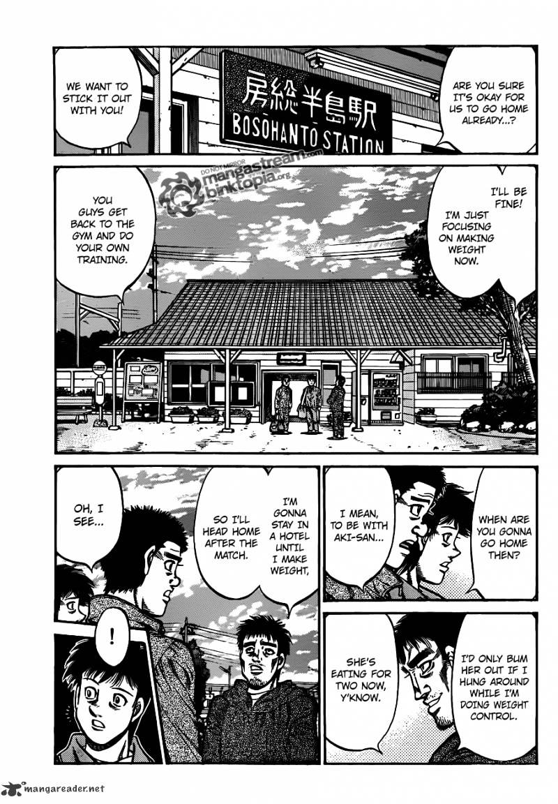 Hajime no Ippo – The First Step chapter 926 page 9