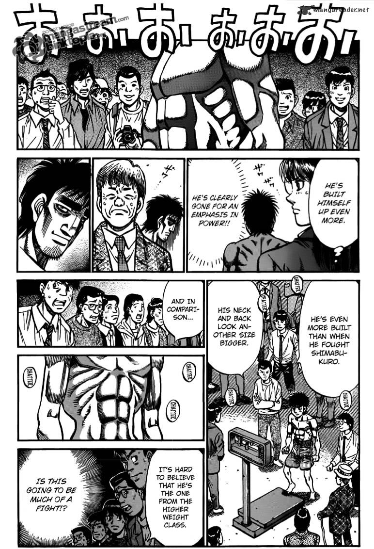 Hajime no Ippo – The First Step chapter 927 page 13