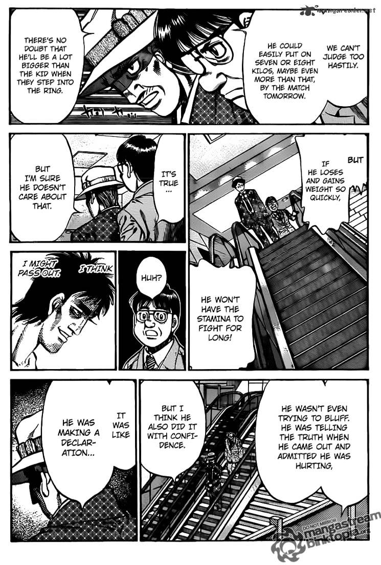 Hajime no Ippo – The First Step chapter 927 page 15