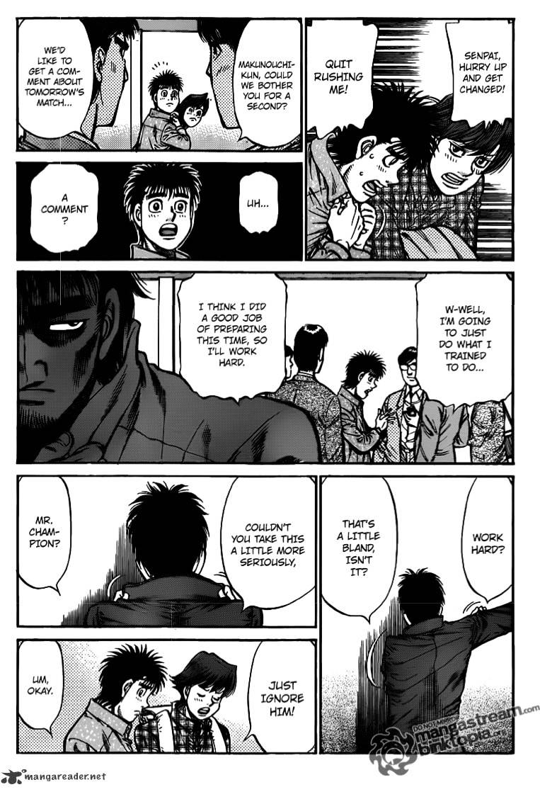 Hajime no Ippo – The First Step chapter 927 page 17