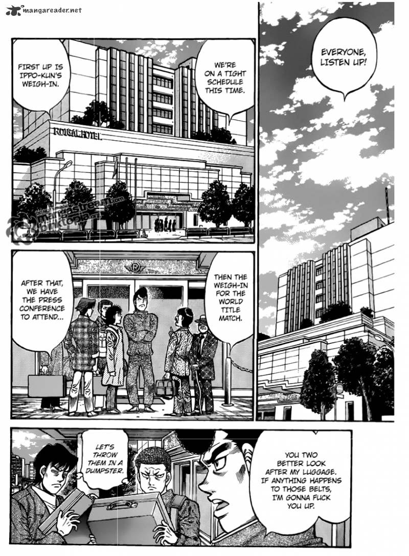 Hajime no Ippo – The First Step chapter 927 page 4