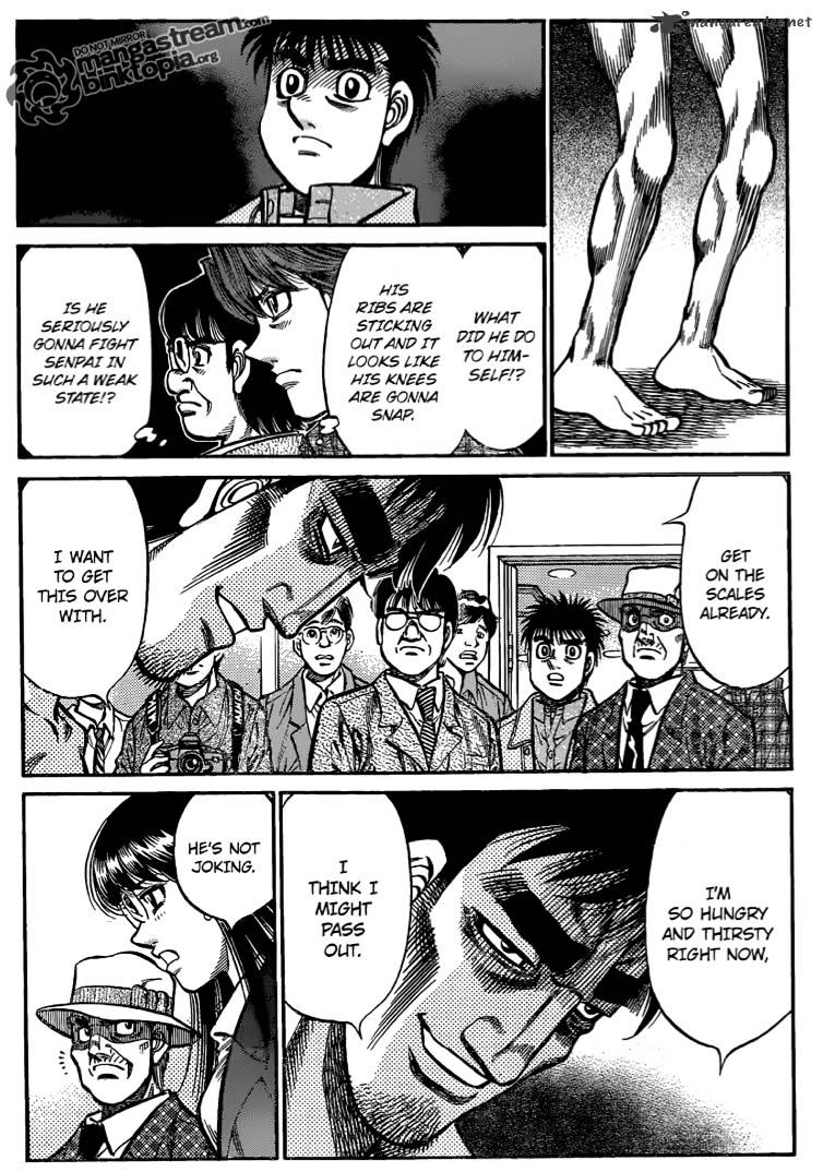 Hajime no Ippo – The First Step chapter 927 page 9