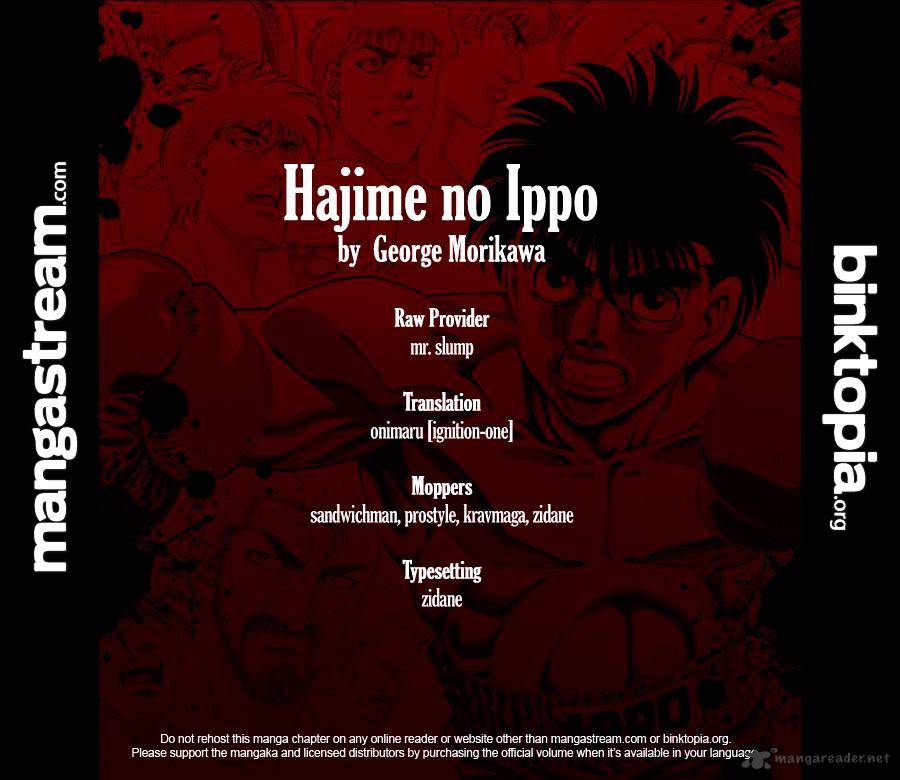 Hajime no Ippo – The First Step chapter 928 page 2
