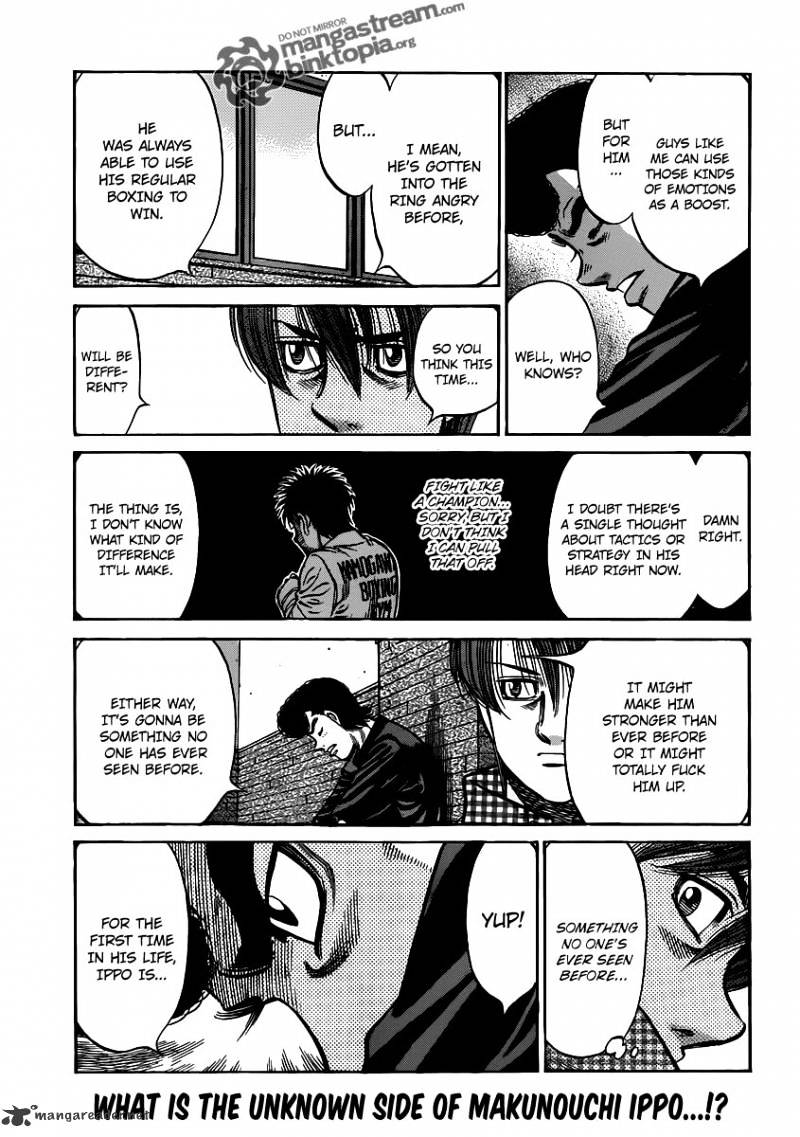 Hajime no Ippo – The First Step chapter 931 page 13