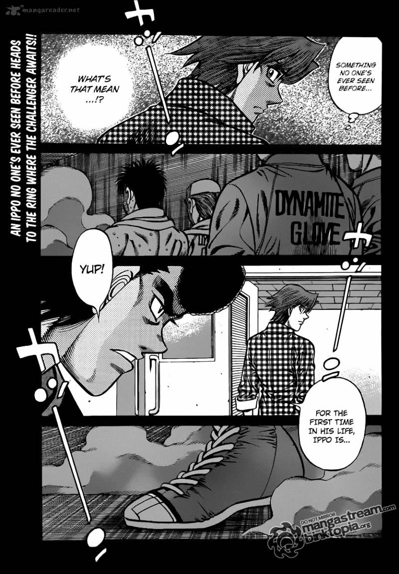 Hajime no Ippo – The First Step chapter 932 page 1