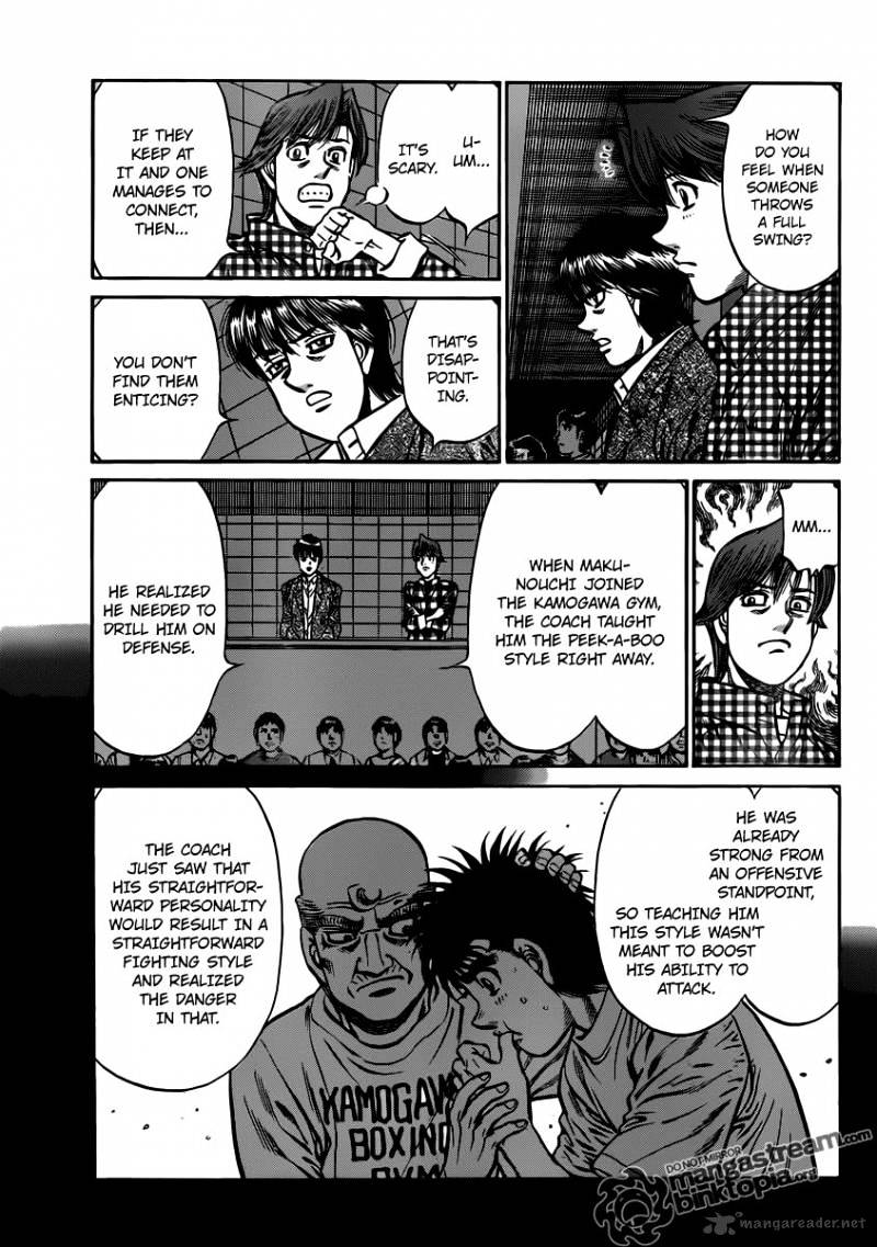 Hajime no Ippo – The First Step chapter 935 page 5