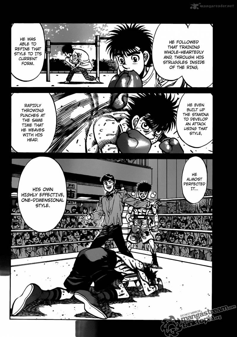 Hajime no Ippo – The First Step chapter 935 page 6