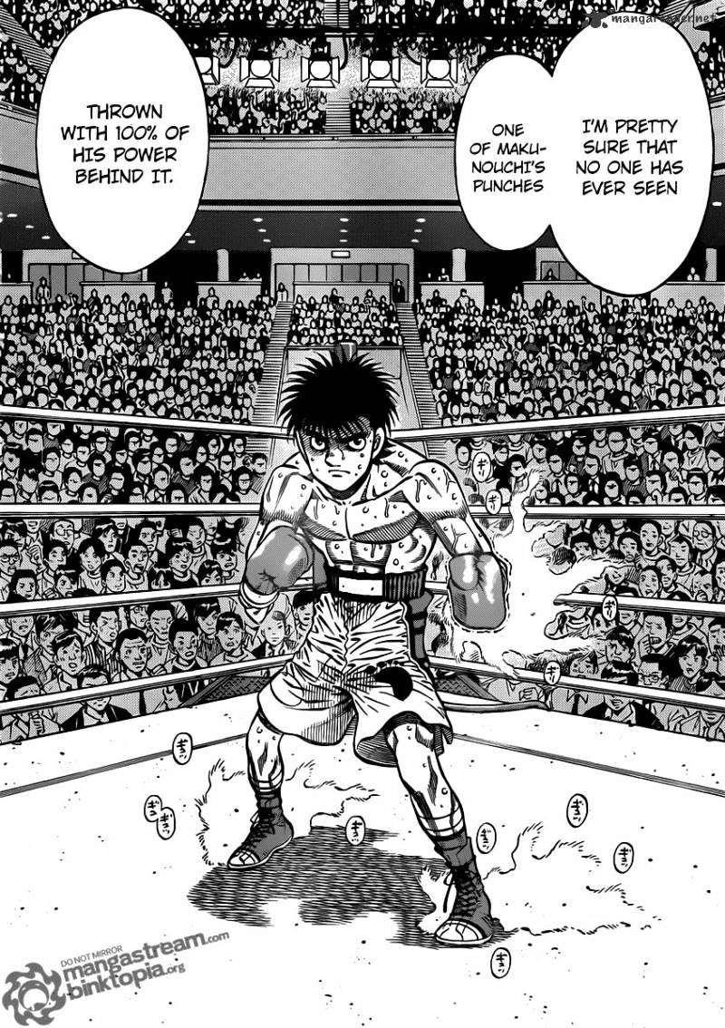 Hajime no Ippo – The First Step chapter 935 page 8