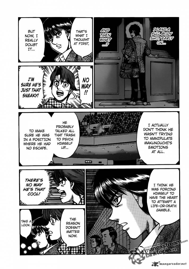 Hajime no Ippo – The First Step chapter 936 page 8