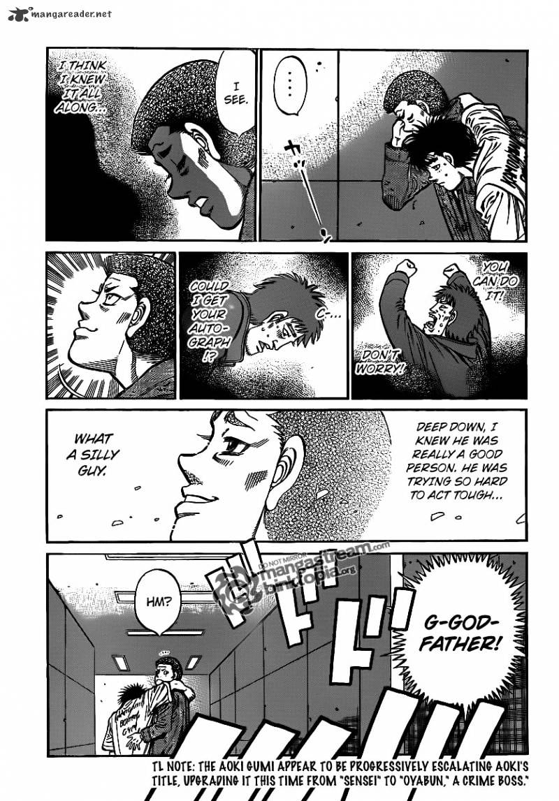 Hajime no Ippo – The First Step chapter 941 page 15