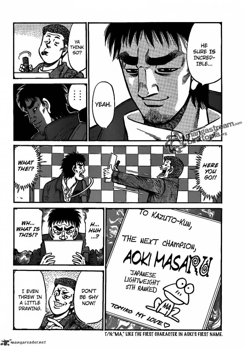 Hajime no Ippo – The First Step chapter 941 page 8