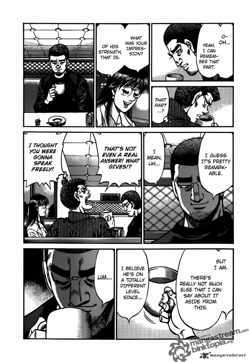 Hajime no Ippo – The First Step chapter 945 page 15