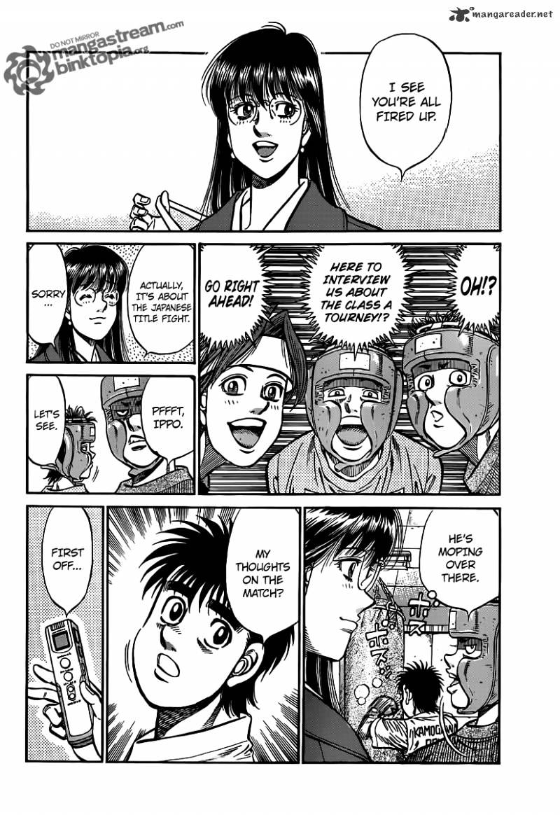 Hajime no Ippo – The First Step chapter 945 page 2