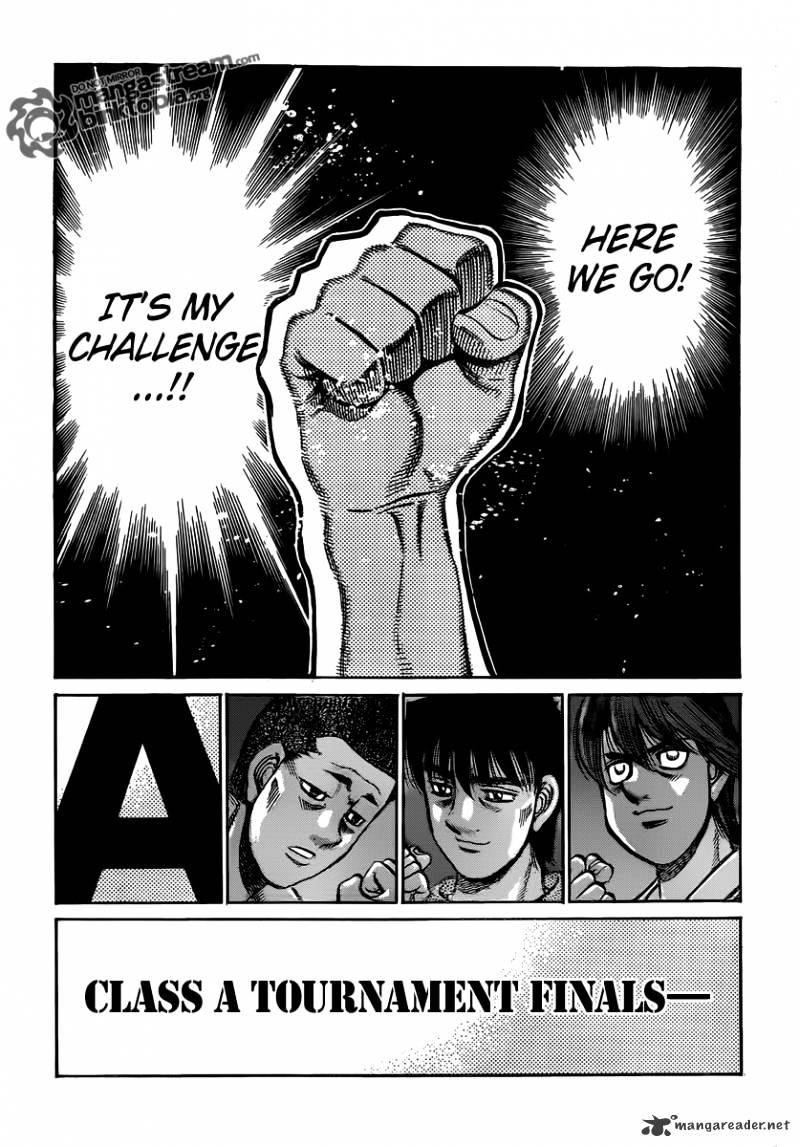 Hajime no Ippo – The First Step chapter 952 page 13