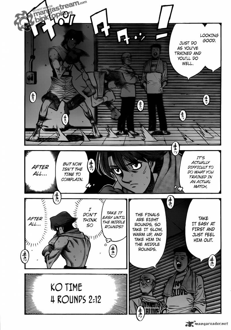 Hajime no Ippo – The First Step chapter 953 page 7